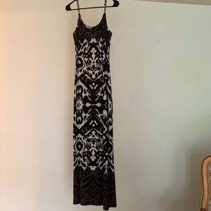 JBS Abstract Print Maxi Dress